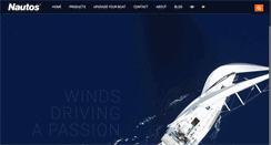 Desktop Screenshot of nautos.com.br